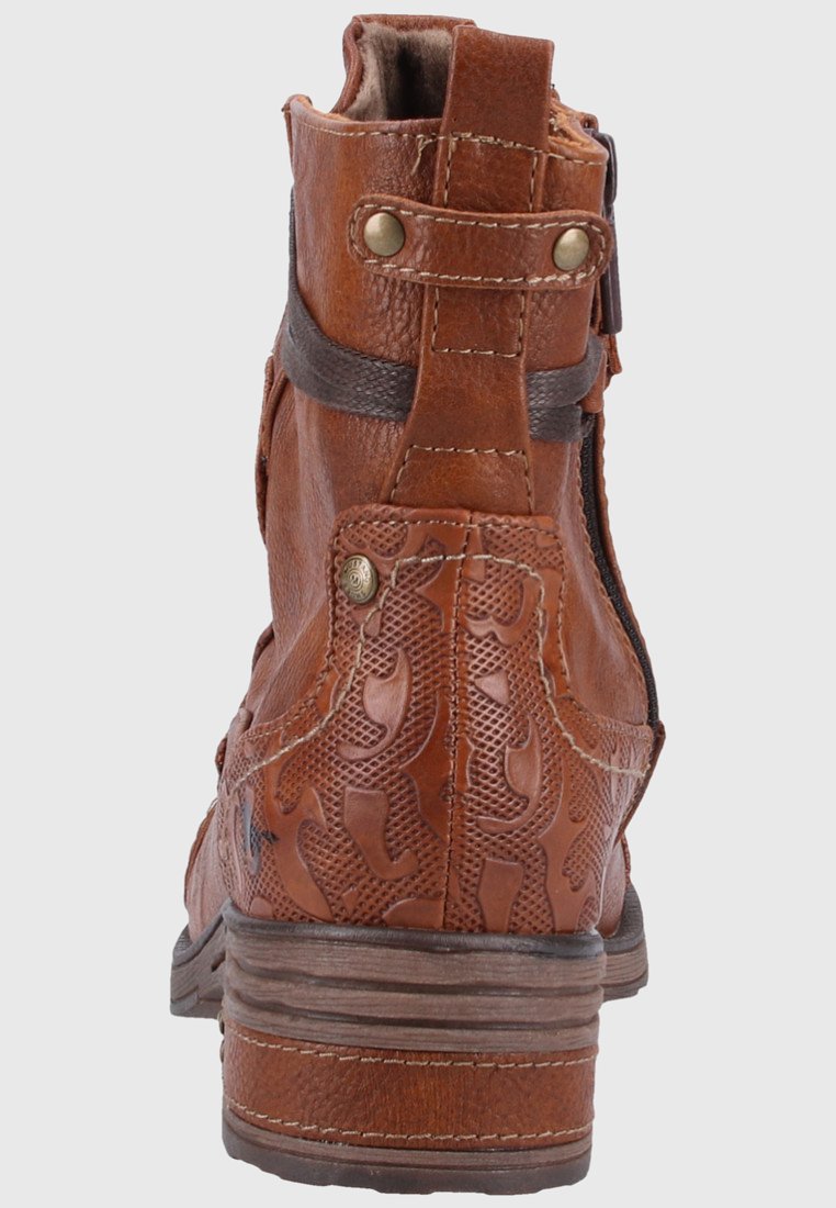 Mustang Botines con cordones - cognac/coñac - Zalando.es