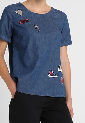 Blouse - blue