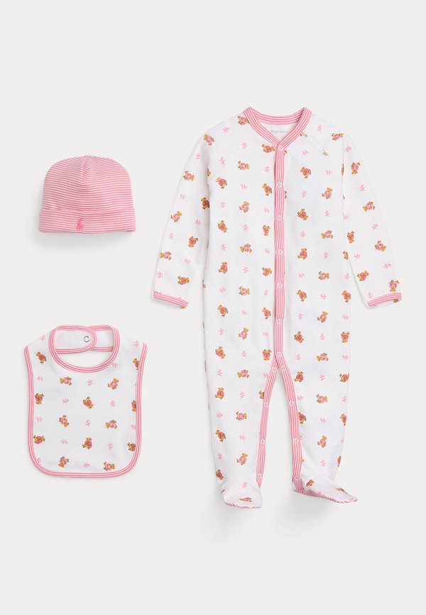 POLO BEAR COTTON THREE PIECE GIFT SET – Mütze