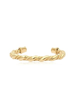 TESS ADJUSTABLE TWISTED CHAIN MEDIUM SIZE  - Bracelet - gold-coloured