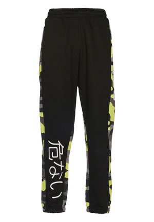 Dangerous DNGRS EVEN JOGGING - Tracksuit bottoms - black white camo