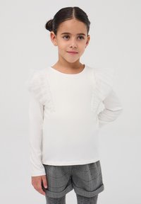 Terranova Maglietta a manica lunga - bianco lana