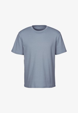 john devin, Basic T-shirt - hellblau