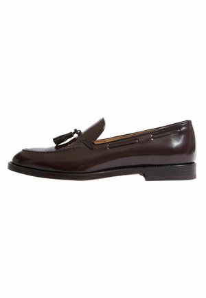 Scarpe da barca - burgundy  polished calf