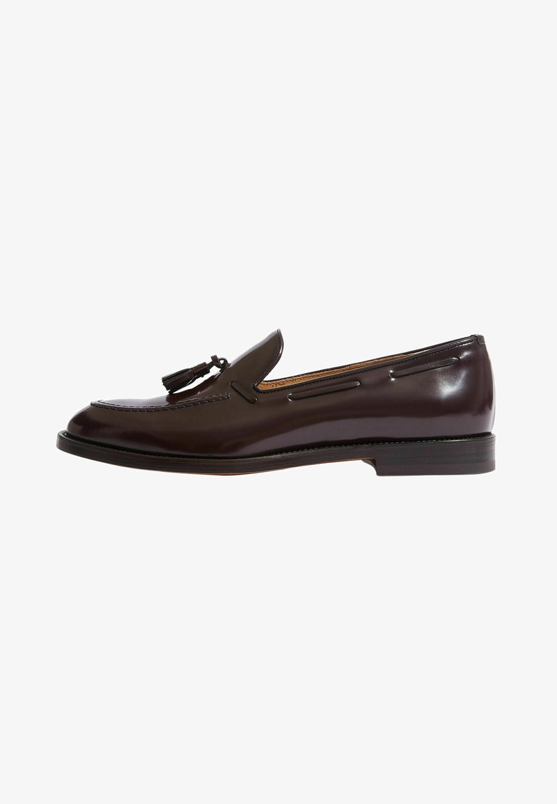 Scarosso Brodarice - burgundy polished calf