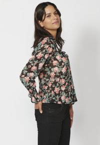 Koroshi LONG SLEEVE BLOSSOMS - Pluus - multicolor