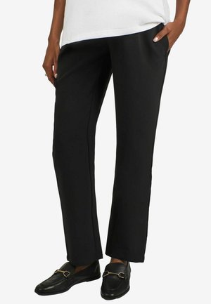 MATERNITY STRAIGHT LEG - REGULAR FIT - Verryttelyhousut - black