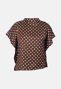 Избран, brown polka dot