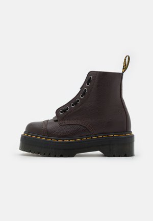 Dr. Martens SINCLAIR - Stivaletti con plateau - burgundy