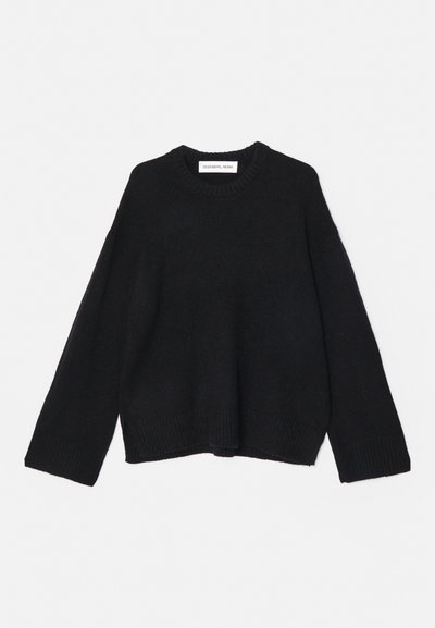 DESIGNERS REMIX VERONA SLIT - Striktrøje - black