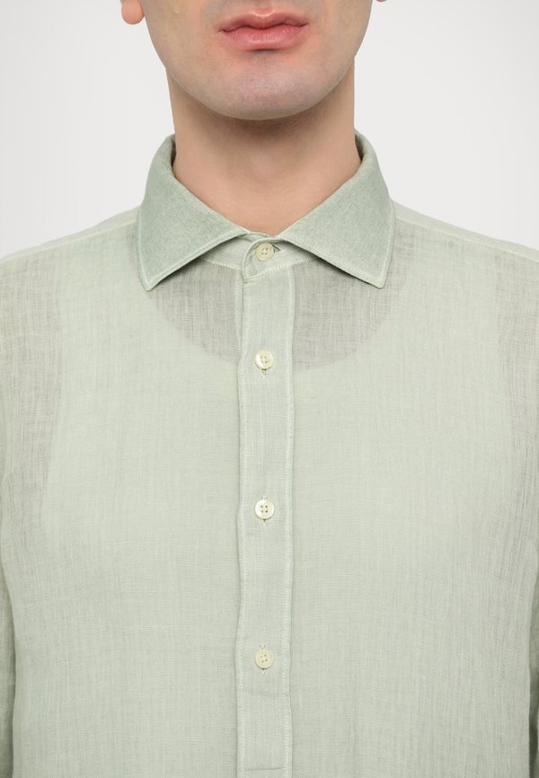 LONG SLEEVE MEN SLIM FIT - Shirt - pistache soft fade4