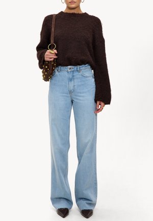 THE RUFFLE - Jean droit - denim   blue light