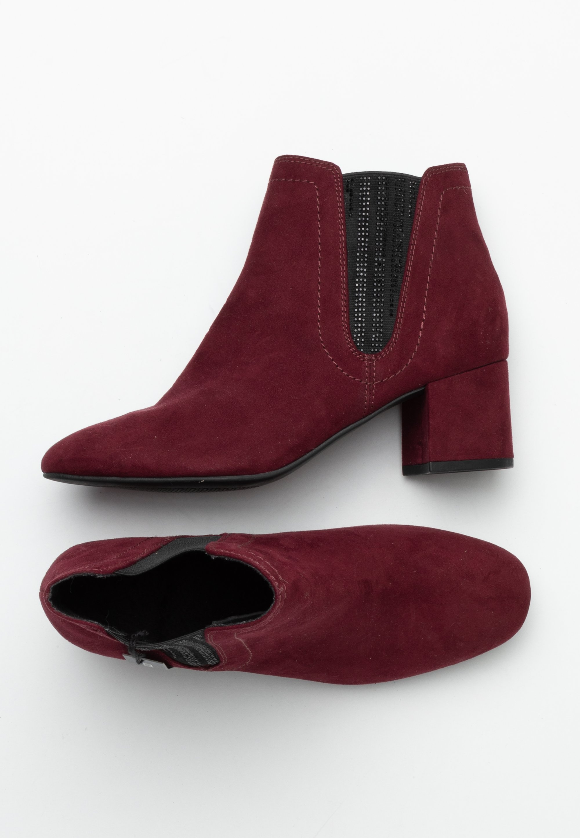 Marco Tozzi Classic ankle boots red (Pre-owned)