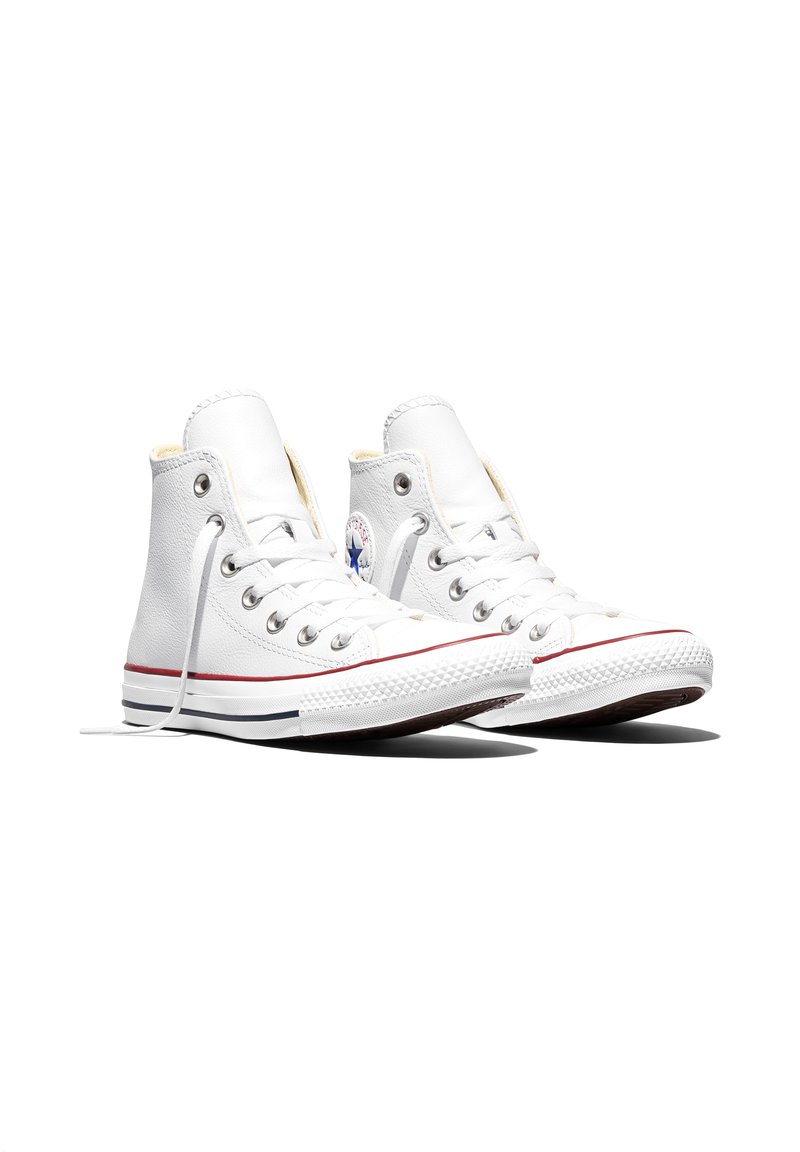 Chuck taylor all star cuir ox Converse blanc | La Redoute