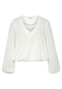 LASCANA - SCHLUPF - Blouse - creme Miniatuurafbeelding 1