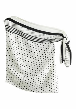 Next, Blúzka - white black polka dot
