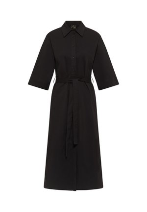 DreiMaster, DREIMASTER HEMDBLUSENKLEID - Blusenkleid - schwarz