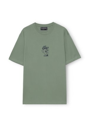INSIDE, CAMISETA UNCLE EDDY - Camiseta estampada - verde