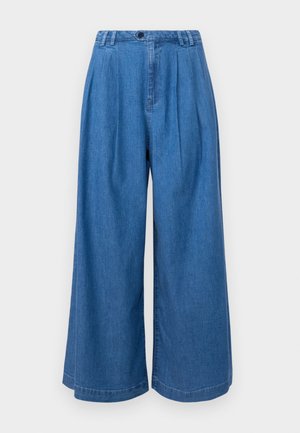GAP GAP X DÔEN WIDE LEG JEAN - Wide leg - medium indigo