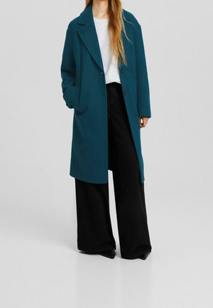 Klassisk frakke - turquoise