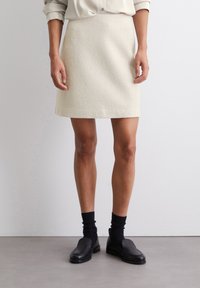 Marc O'Polo SHORT LENGTH - A-Linien-Rock - misty grey
