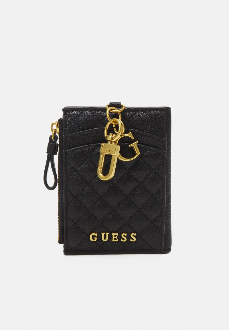 Guess CARD CASE KEYRING Portefeuille black/noir ZALANDO.FR