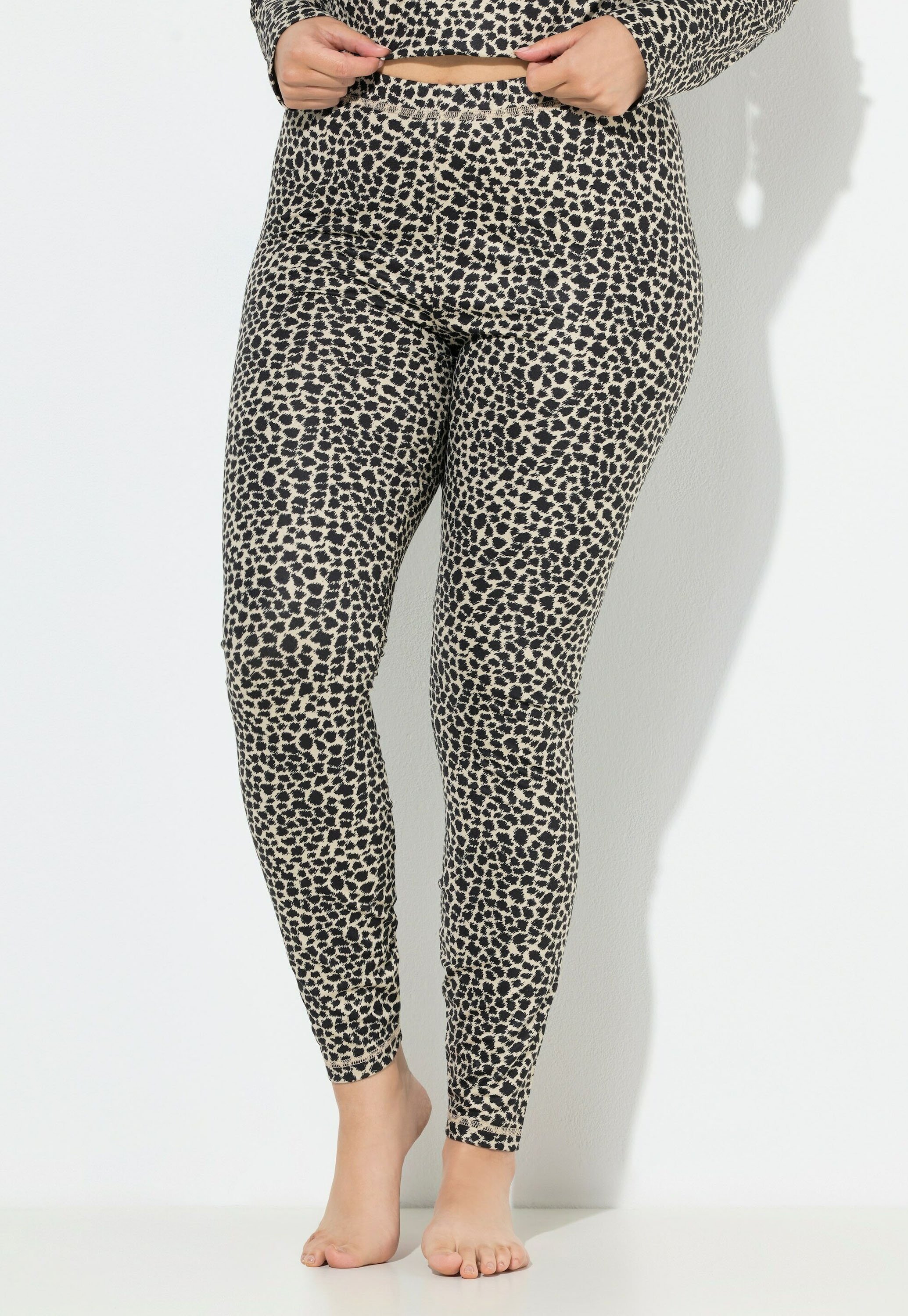 Damen Leggings Im Leopardenmuster – Tiermotiv Stretch-Hose – UK Gr. 8-22