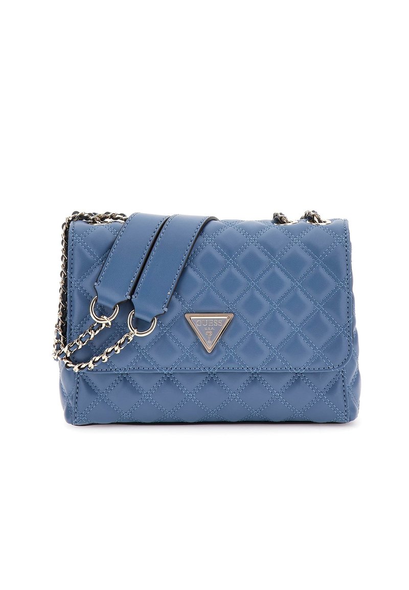 Guess GIULLY CMPRTMNT CNVRTBLE FLP - Borsa a tracolla - blau
