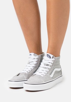 Vans SK8 TAPERED - Zapatillas altas - drizzle/true white