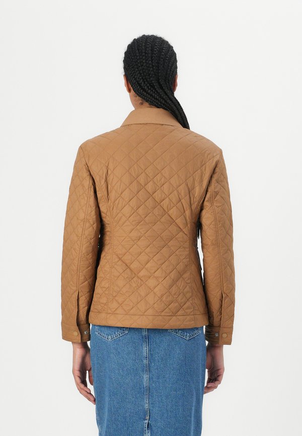 PADDED SLIM QUILTED JACKET - Light jacket - hickory2