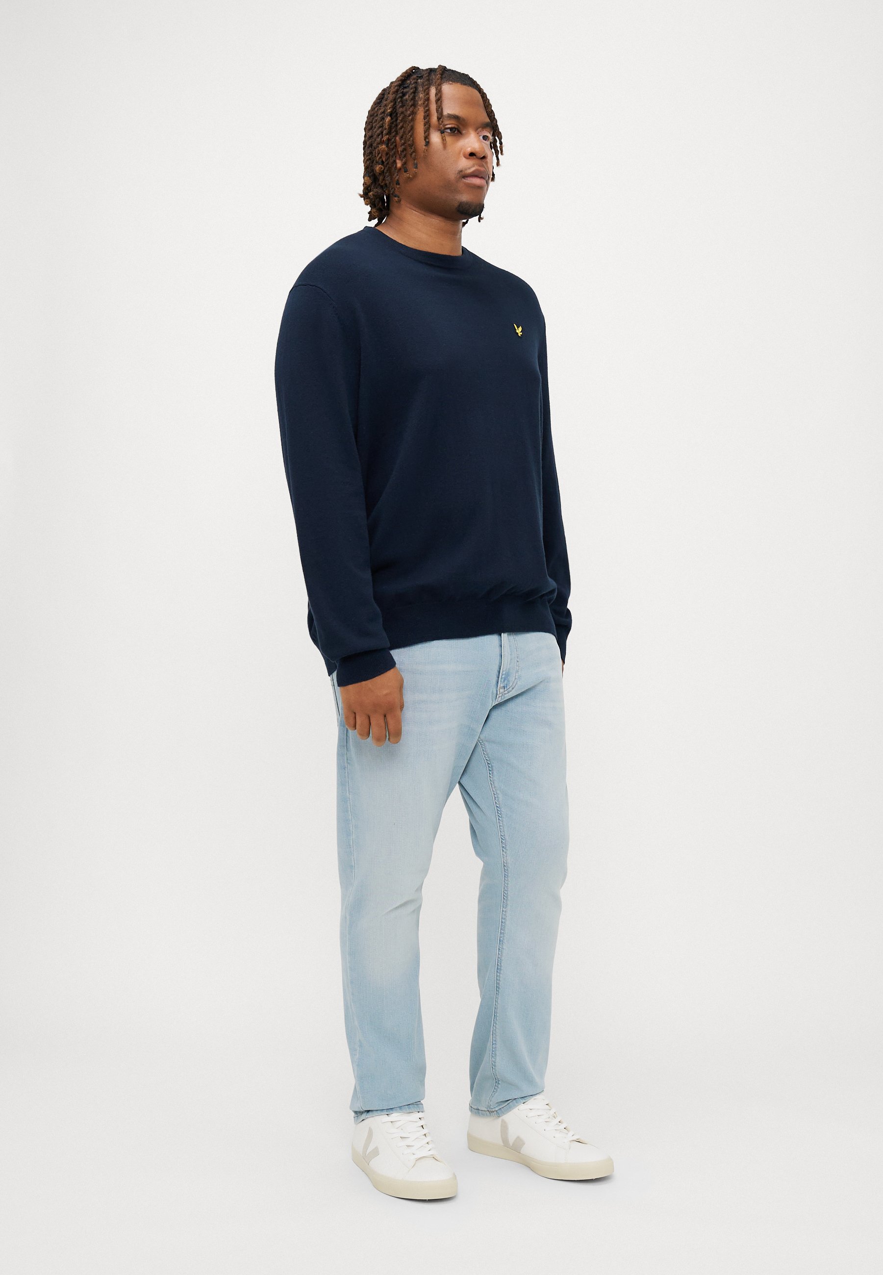 Lyle & Scott Trui - dark navy/donkerblauw - Zalando.nl