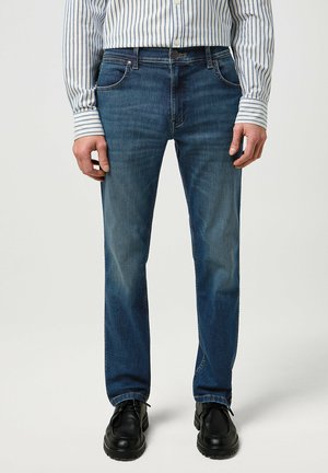GREENSBORO - Straight leg jeans - marine tint