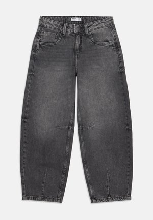 Name it, NKFBELLA BARREL - Τζιν χαλαρής εφαρμογής - medium grey denim