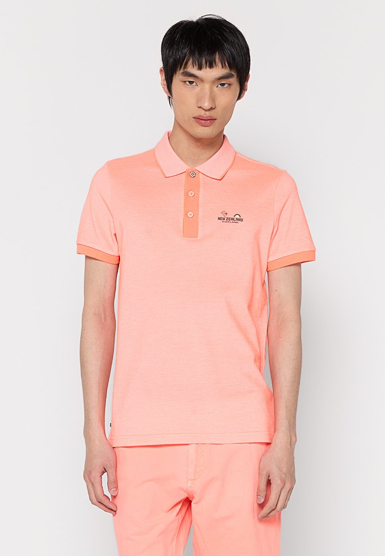 NZA New Zealand Auckland Poloshirt abrikoos