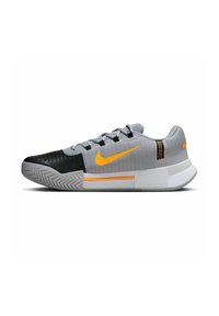 Nike Performance Tenisice za zemljane terene - wolf grey laser orange black white