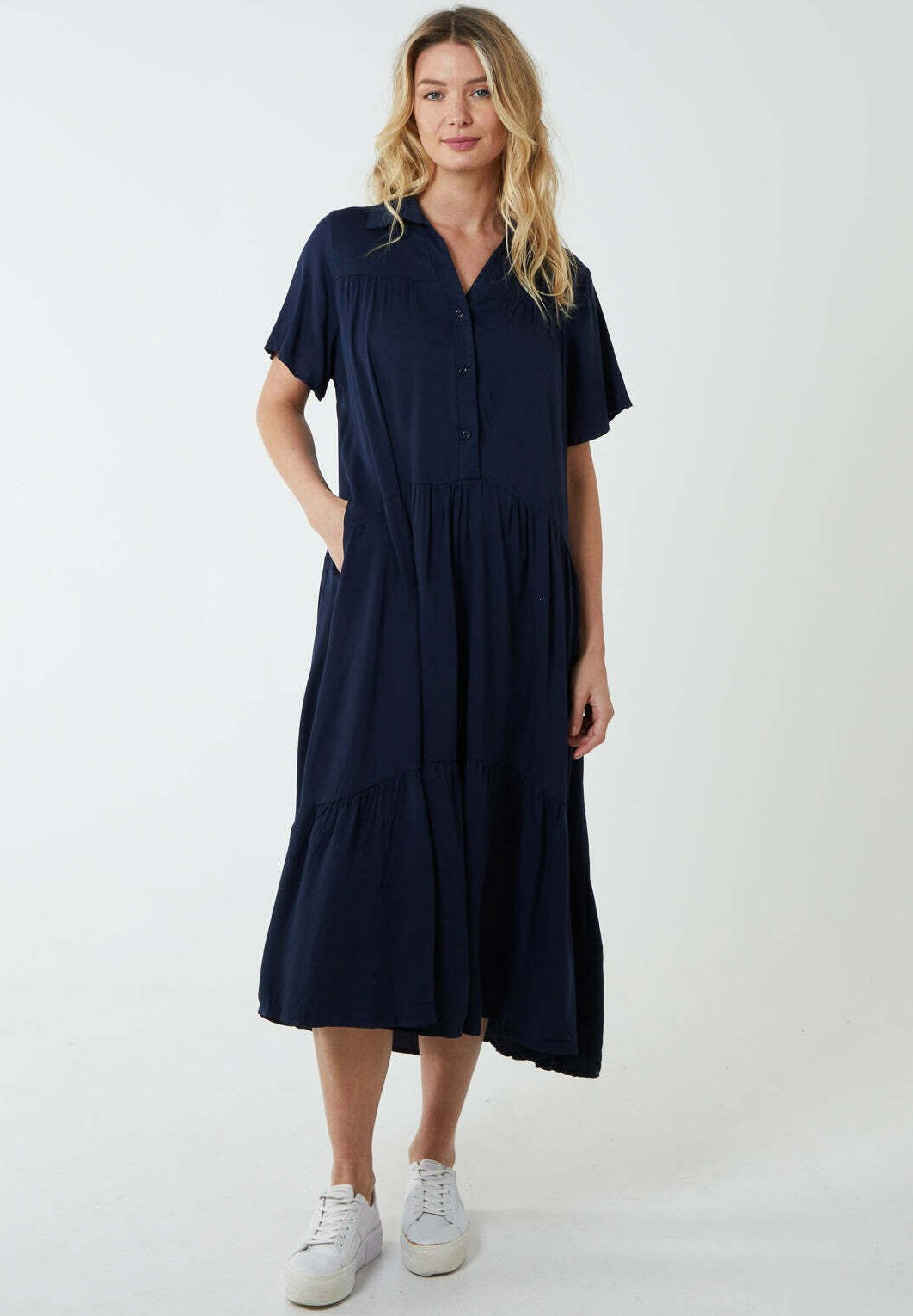 11+ Drop Waist Blue Dress