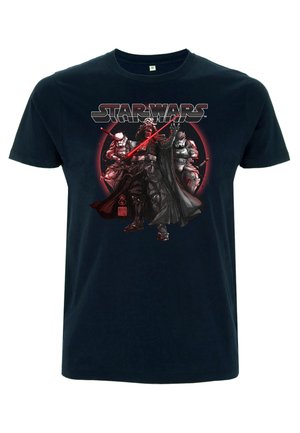 STAR WARS: VISIONS VISION VADER - T-shirt med print - navy blue