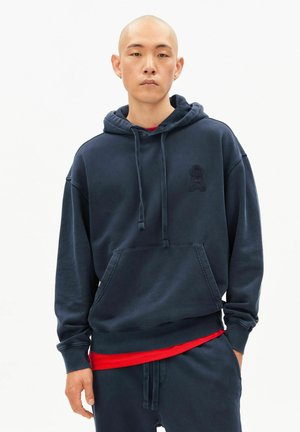ICONIC Å KIRAAN GMT DYE - Kapuzenpullover - night sky washed