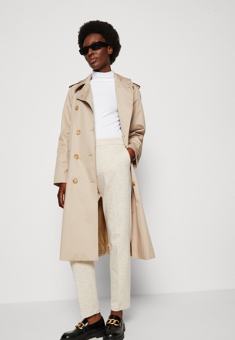 Trench Beige Classique FOLIA Taille 38 - Veste Femme Printemps-été