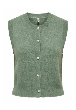 ONLY KNITTED VEST ONLSKYE KNITTED VEST - Bodywarmer - laurel wreath