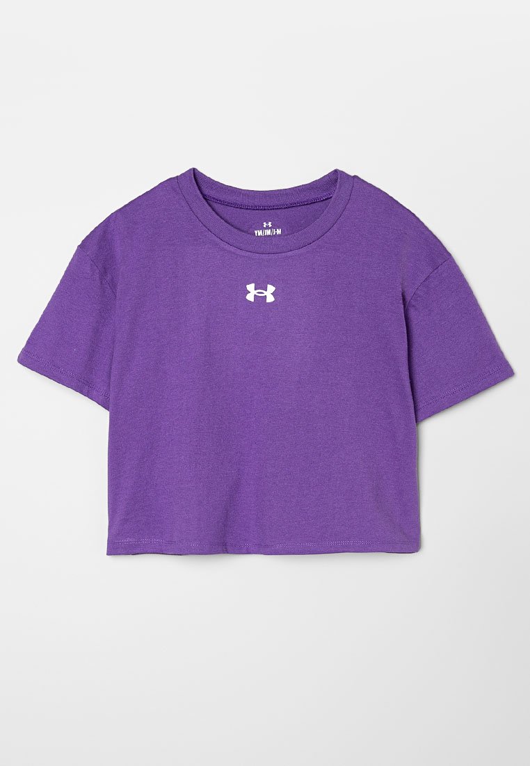 Under Armour T-shirt basic paars Under Armour T-shirt basic paars