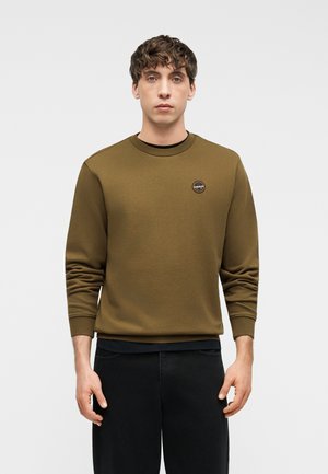 BADGE - Ikdienas džemperis - dark olive