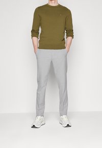 Tommy Hilfiger Stickad tröja - olive