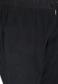 Zizzi MIT ELASTISCHEM BUND - Trousers - black