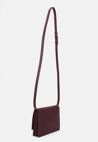 Calvin Klein LINEAR CROSSBODY - Pochette - oxblood