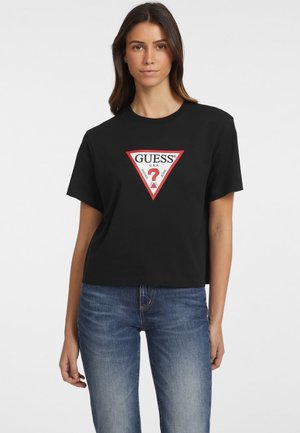 BOXY ICONIC - Apdrukāts T-krekls - schwarz