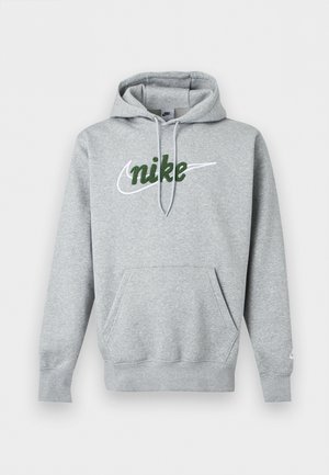 Nike Sportswear, CLUB - Суитшърт с качулка - grey heather/smoke grey/fir/white