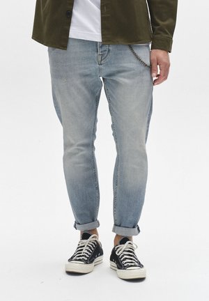 Gabba ALEX CROS CROPPED - Slim fit jeans - lt blue denim