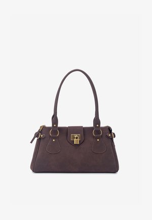 HVISK, ISABELLA BRUSH STRUCTURE - Borsa a mano - umber brown