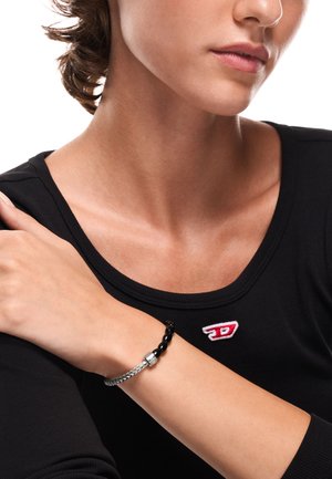 Diesel, DIESEL MEN JEWELRY DIESEL FONT - Armband - silver-coloured tone